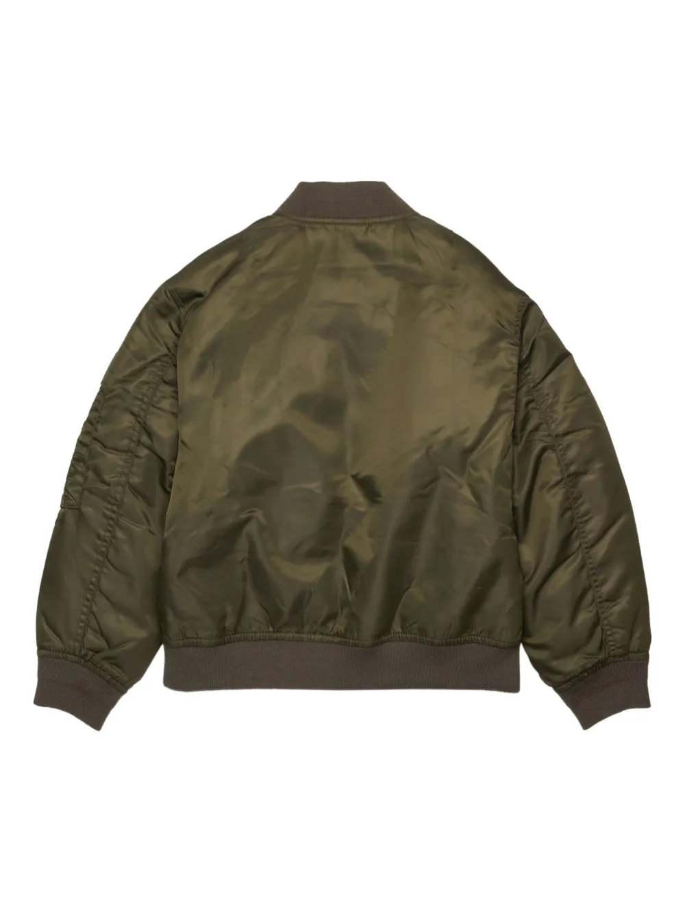 Diesel Kids Bomberjack met ritssluiting Groen
