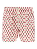 MC2 Saint Barth strawberry-print swim shorts - White