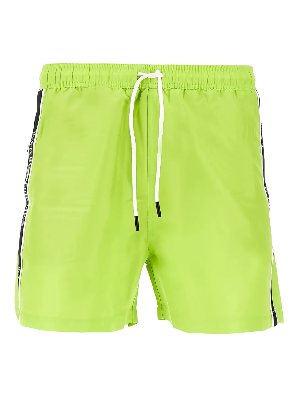 contrast-logo swim shorts