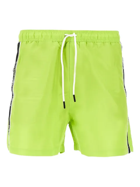 Emporio Armani contrast-logo swim shorts