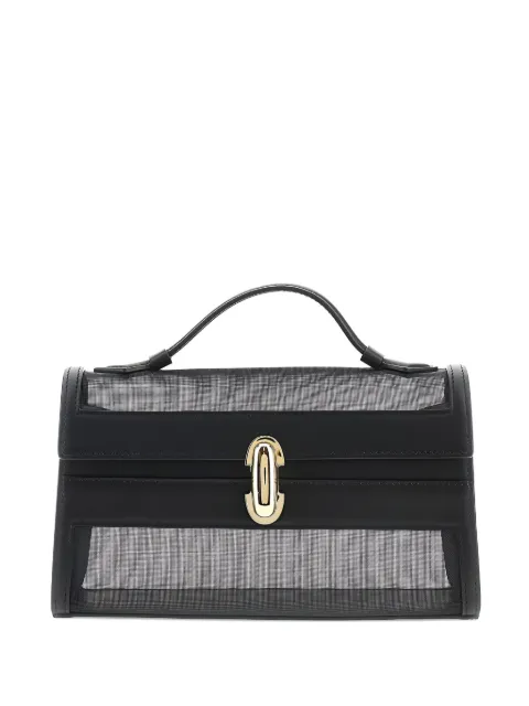 Savette  Symmetry mesh-panelled top-handle bag