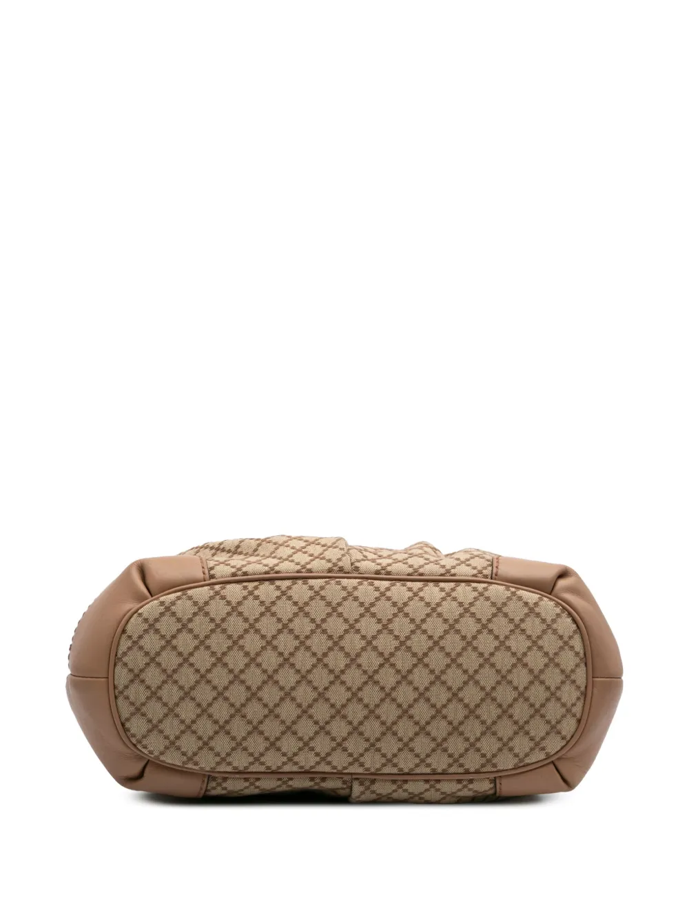 Pre-owned Gucci 2016-2024 Diamante Canvas Sukey Satchel
