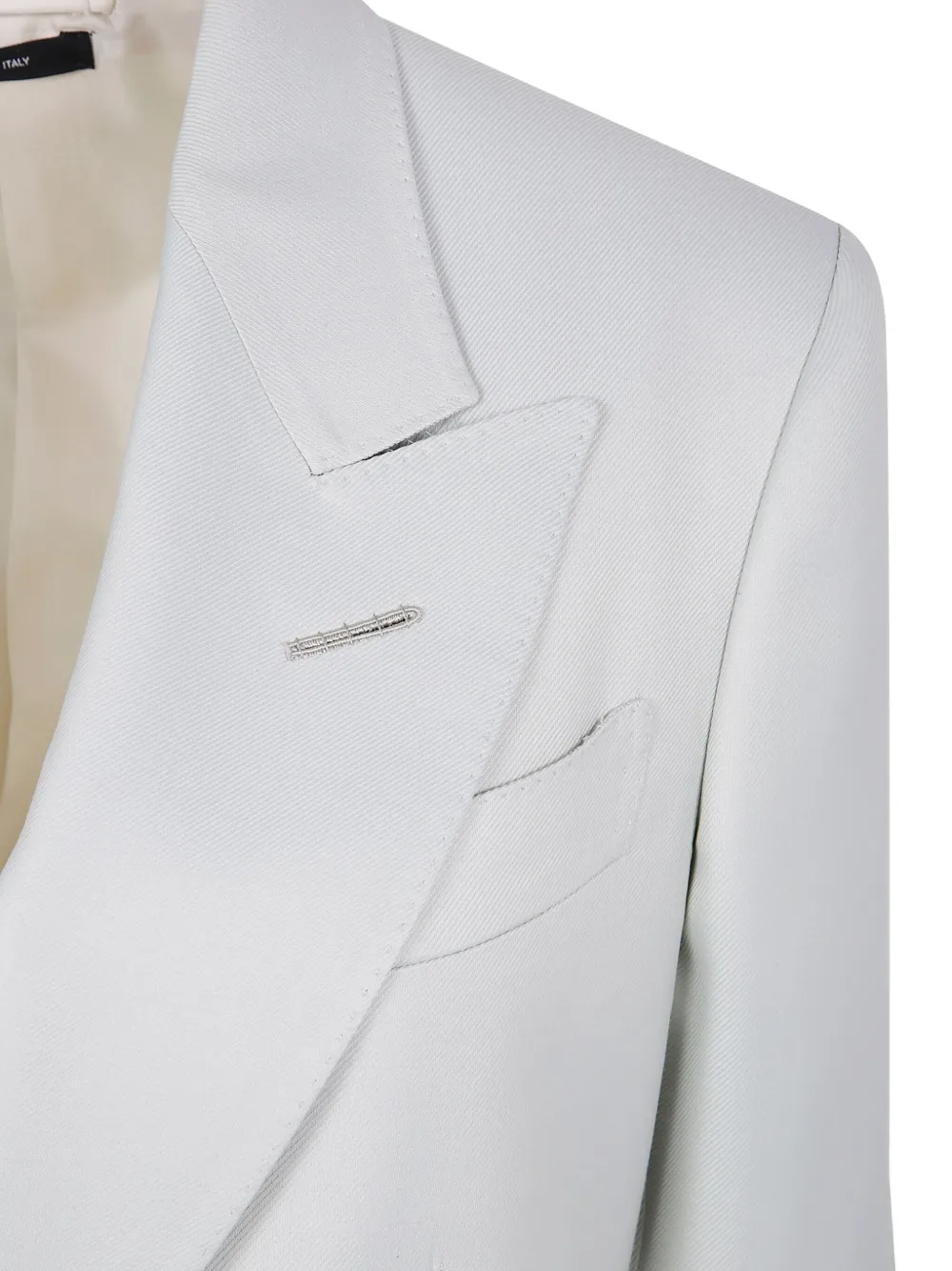 TOM FORD Blazer met enkele rij knopen Grijs