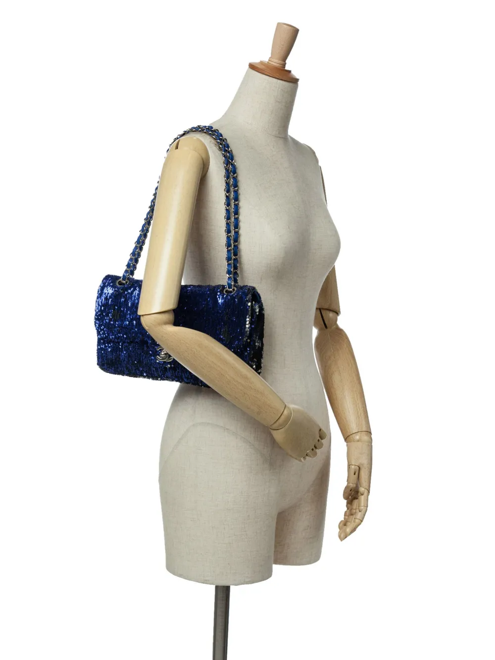 CHANEL Pre-Owned 2012-2013 Medium Classic Sequin Single Flap shoulder bag | Pre-Owned | Image 2