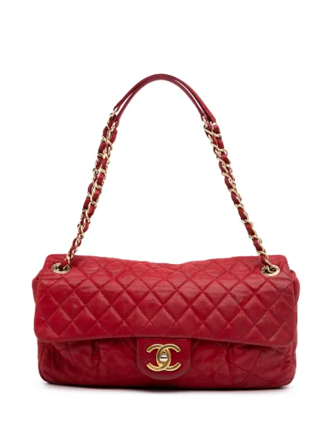 CHANEL Pre-Owned 2011 Large Iridescent Calfskin Chic Quilt Flap shoulder bag