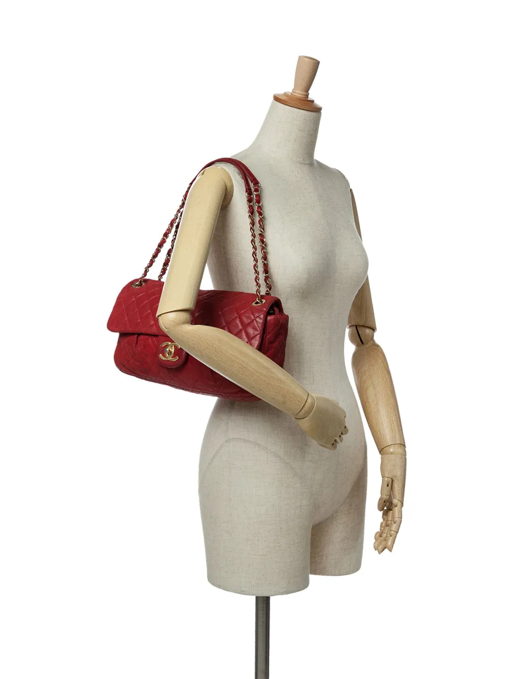 CHANEL Pre-Owned 2011 Large Iridescent Calfskin Chic Quilt Flap shoulder bag | Pre-Owned | Image 2