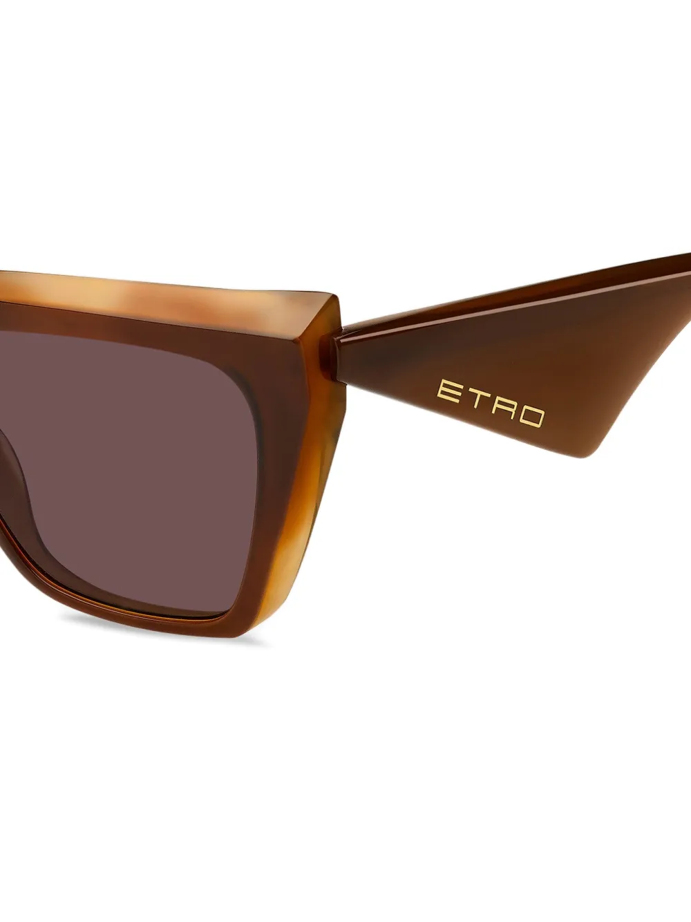 ETRO Tailoring zonnebril Bruin
