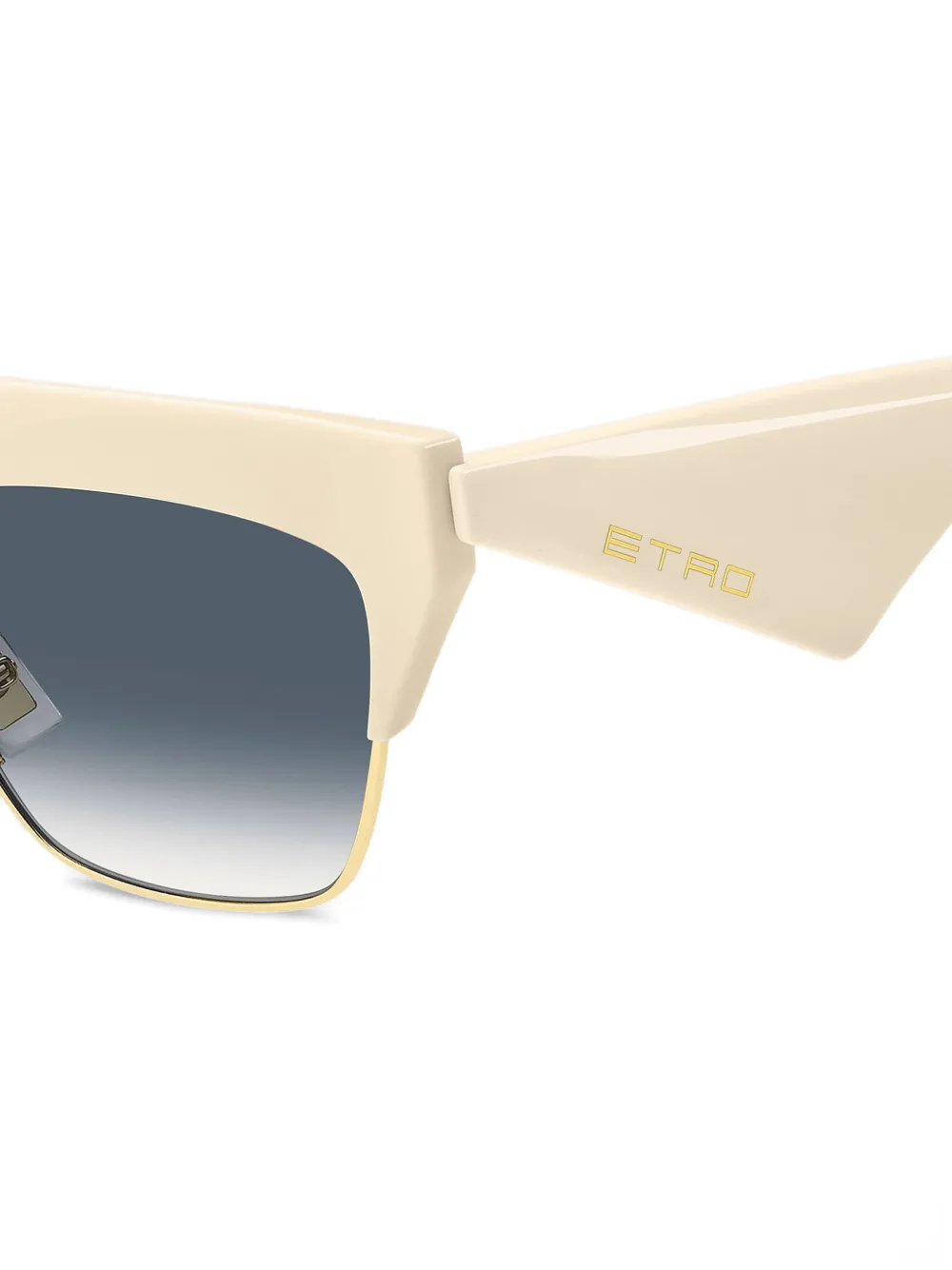 ETRO Club zonnebril Wit