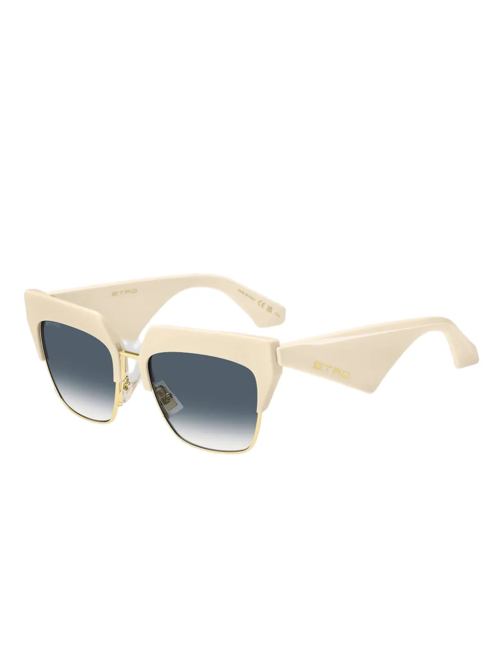 ETRO Club zonnebril - Wit