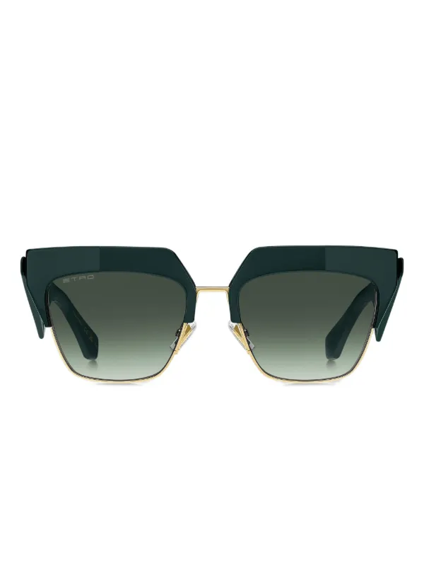 Etro Etroclub Sunglasses in Green