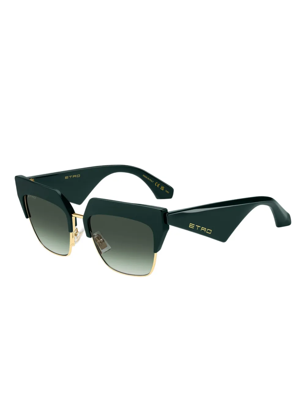 ETRO club zonnebril - Groen