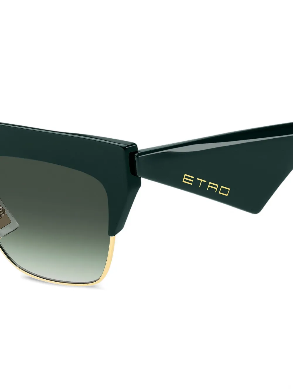 ETRO club zonnebril Groen
