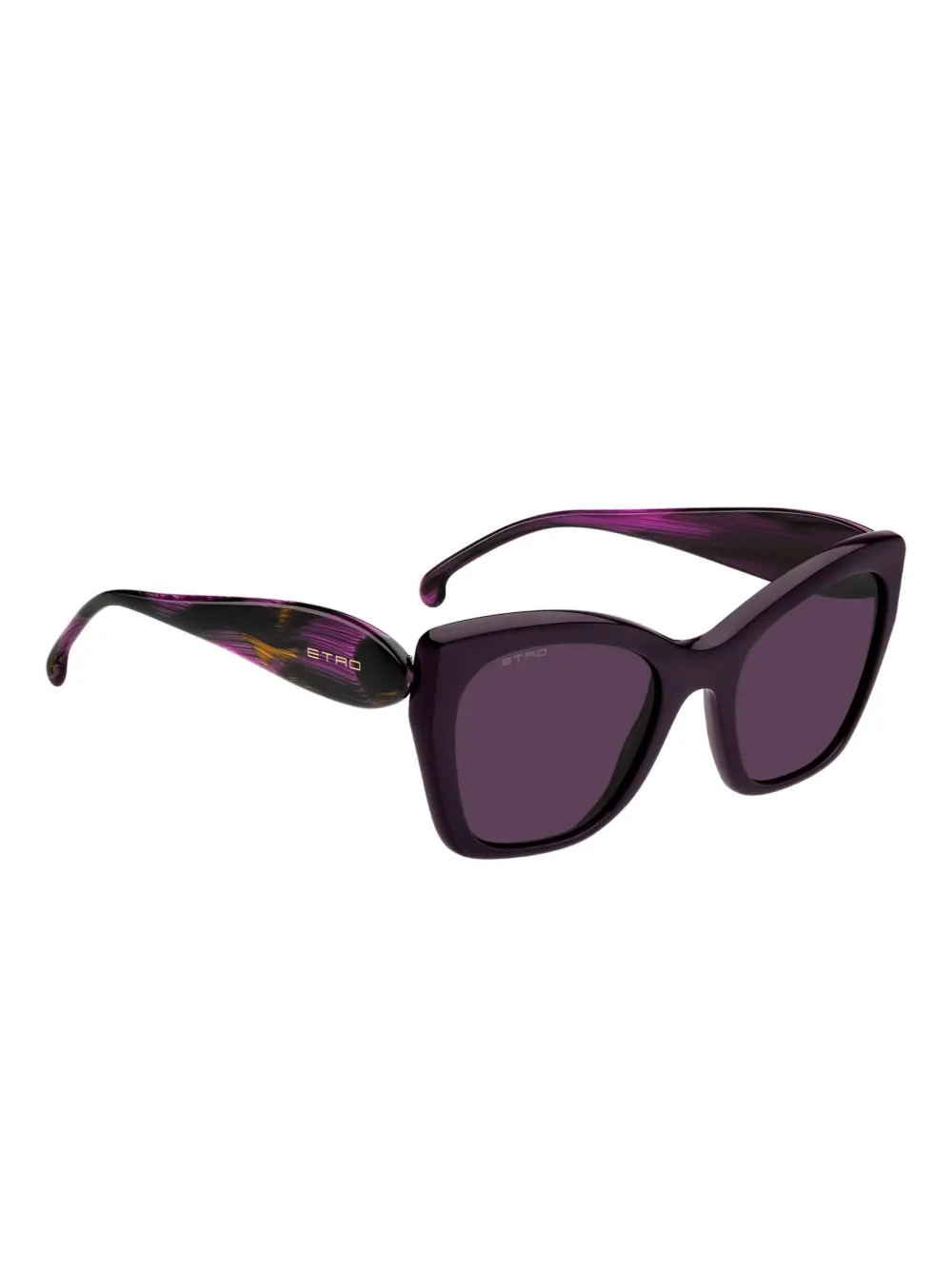 ETRO paisley sunglasses - Rood