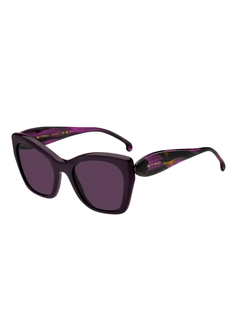 ETRO paisley sunglasses Rood