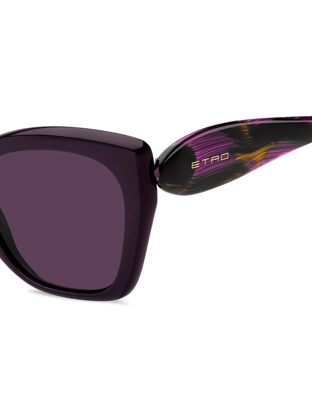 ETRO paisley sunglasses Rood
