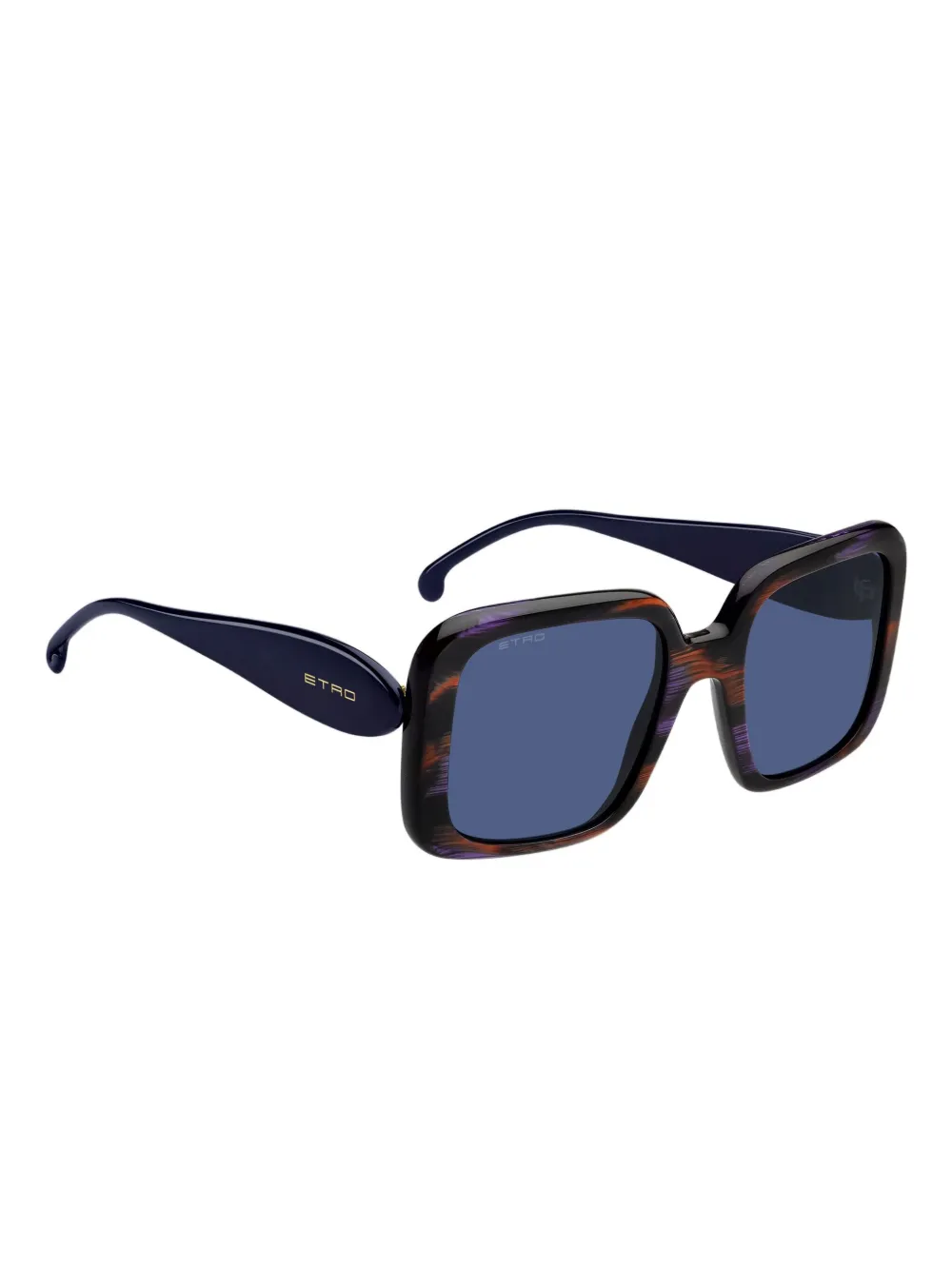 ETRO paisley zonnebril - Paars