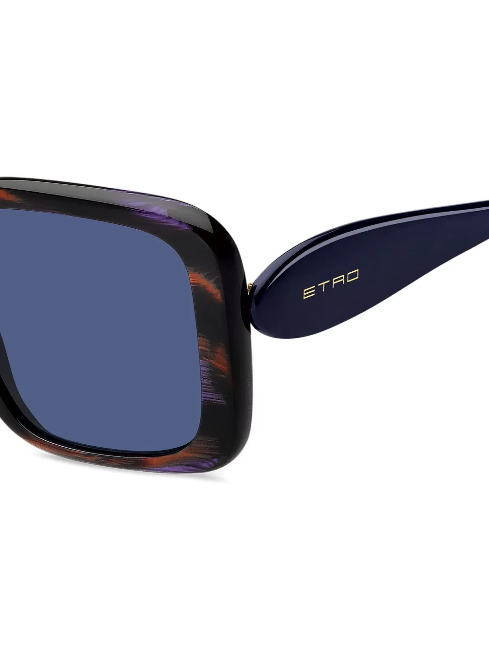 ETRO paisley zonnebril Paars