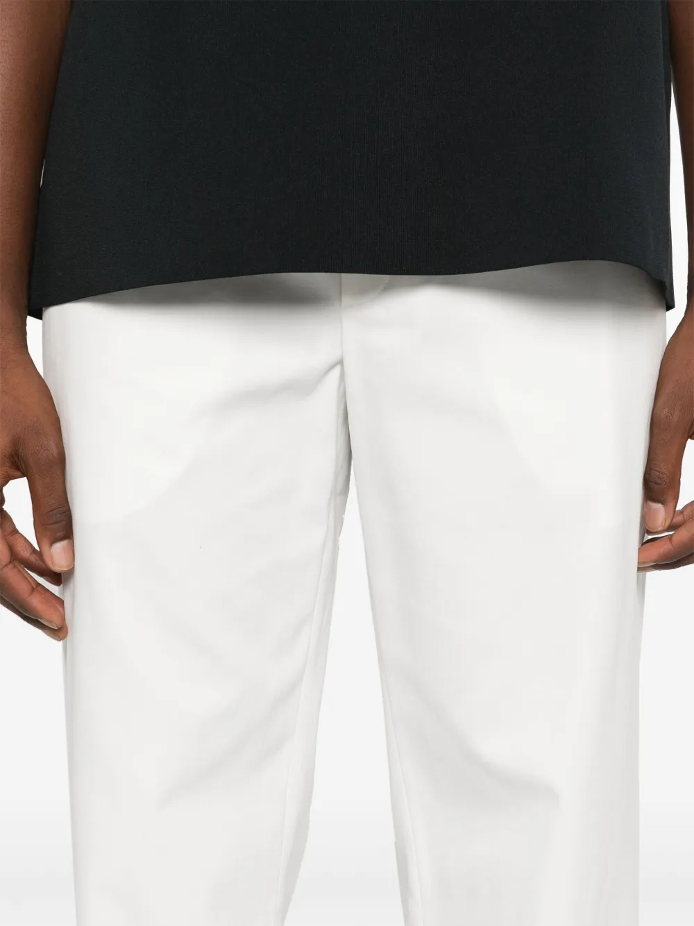 The Row Katoenen broek Wit