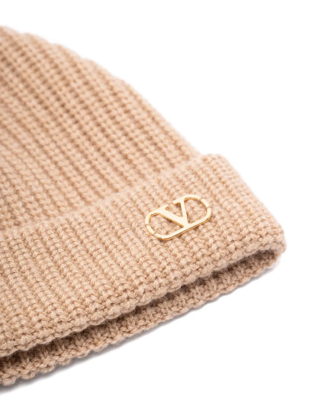 Valentino Garavani VLogo ribbed beanie | Image 2