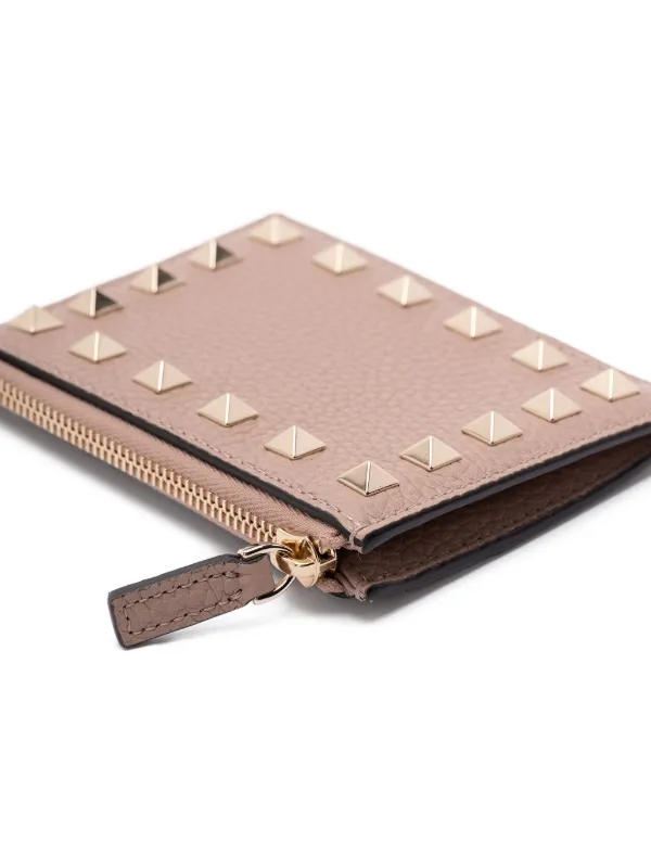 Valentino Garavani ロックスタッズ カードケース | ピンク