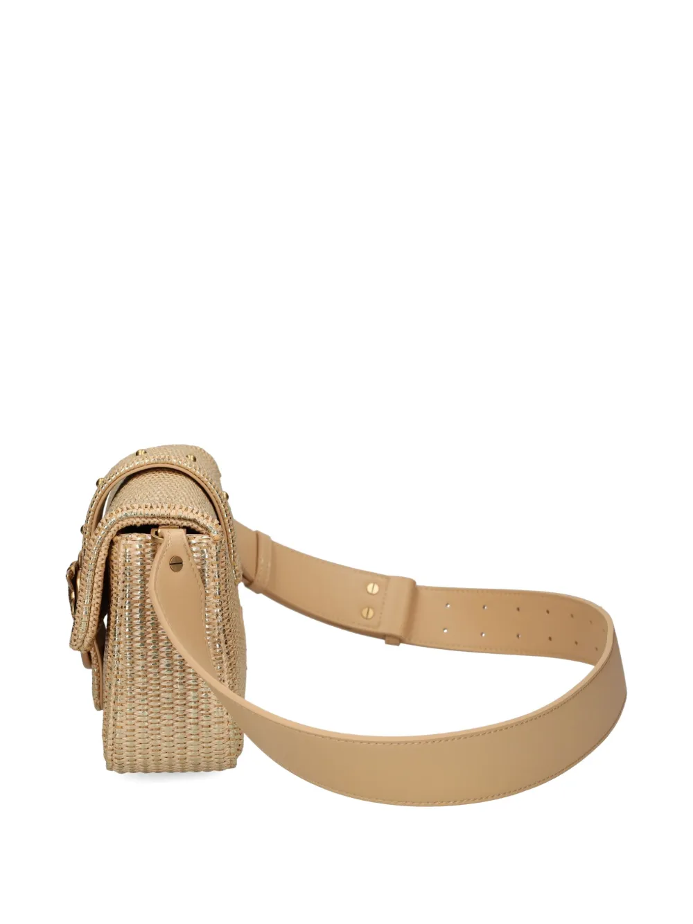 PINKO Love kleine schoudertas Beige