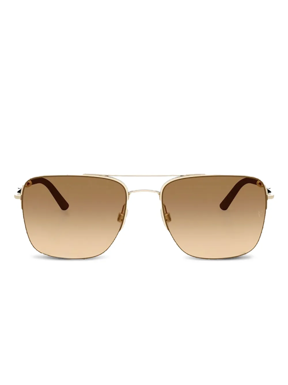 Oliver Peoples Occhiali da sole R-2 quadrati - Oro