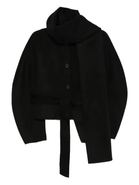 P.A.R.O.S.H. button-fastening belted jacket