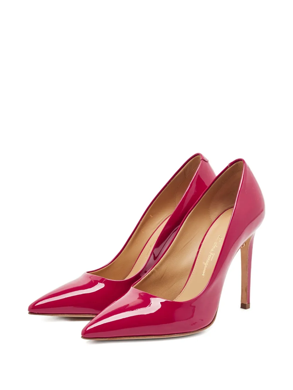Ferragamo Pre-Owned 110mm high-heeled patent pumps | Image 2