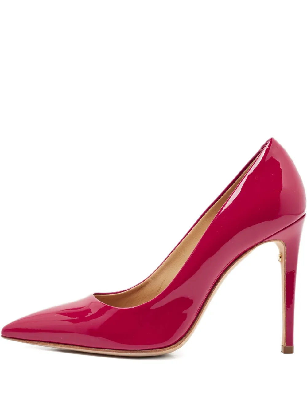 Ferragamo Pre-Owned 110mm high-heeled patent pumps | Pink | Image 1