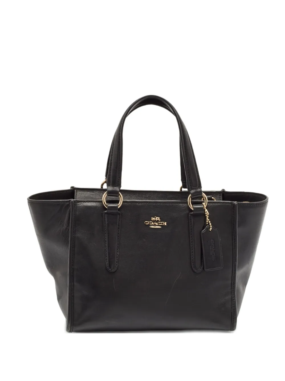 pre-owned Crosby leather tote bag