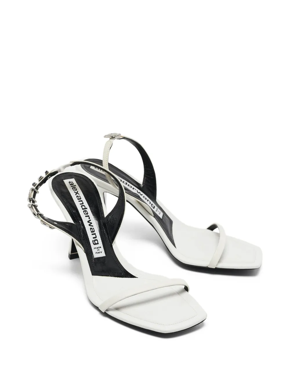 Pre-Owned Alexander Wang 110mm Ivy square-toe slingback sandals | Image 2