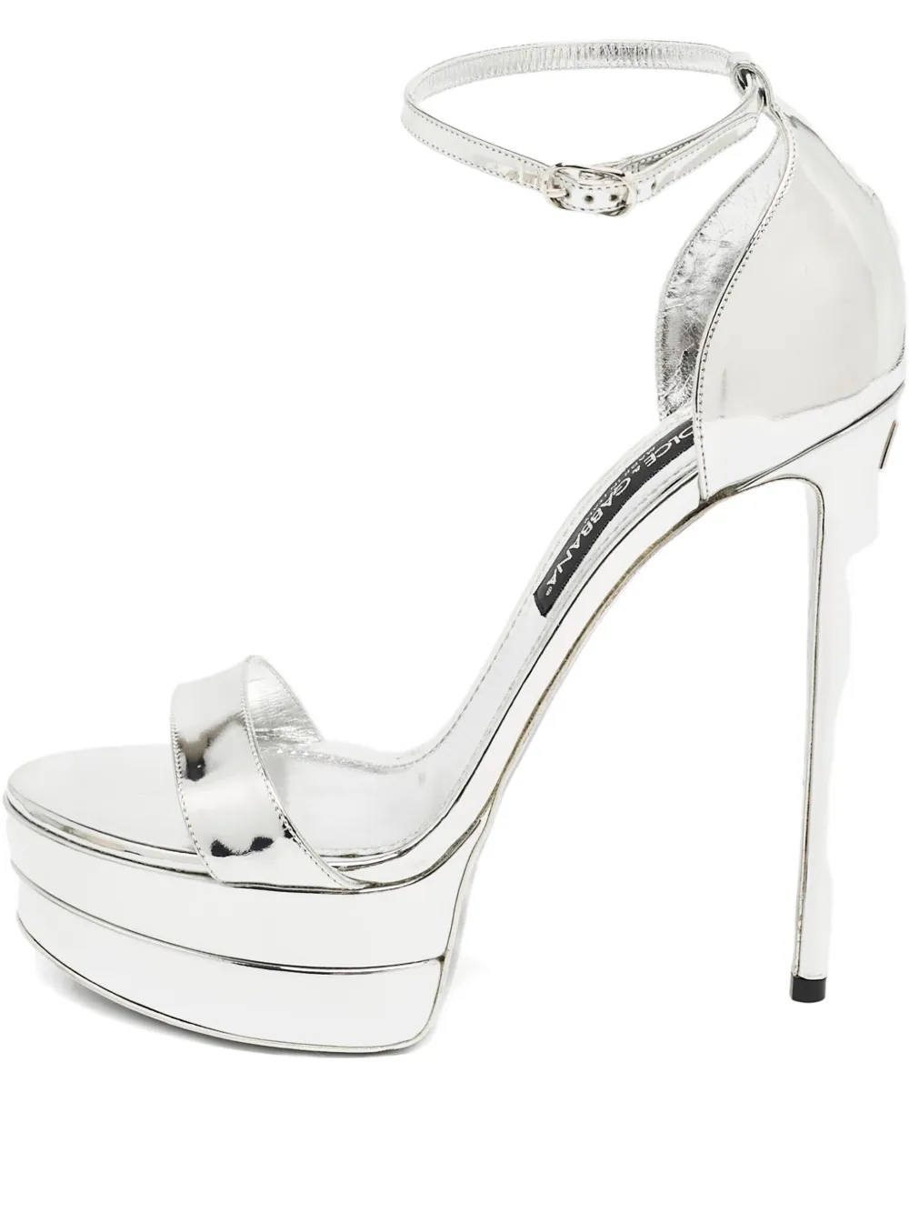 Dolce & Gabbana Pre-Owned sandales à plateforme 155 mm | argent | Image 1