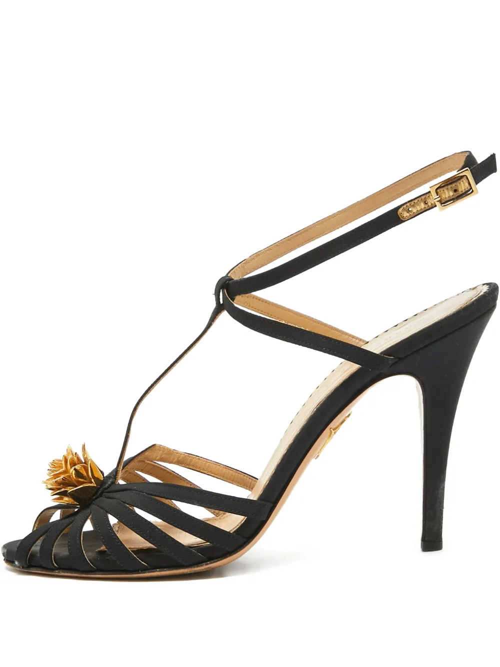 Charlotte Olympia strappy open-toe heels | Black | Image 1