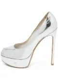 Louis Vuitton Pre-Owned 110mm Eyeline pumps - Silver