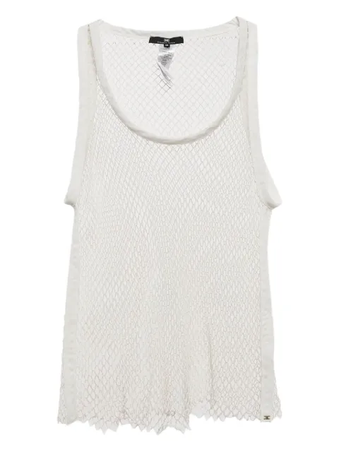 Elisabetta Franchi pre-owned net tank top