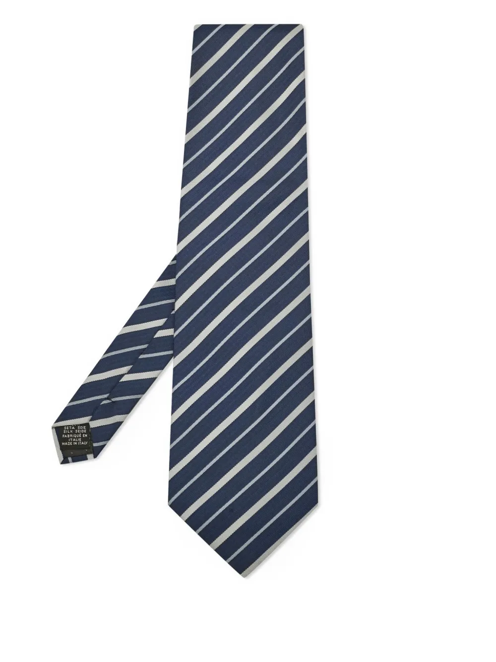 Gianfranco Ferré Pre-Owned striped tie | Blue | Image 1