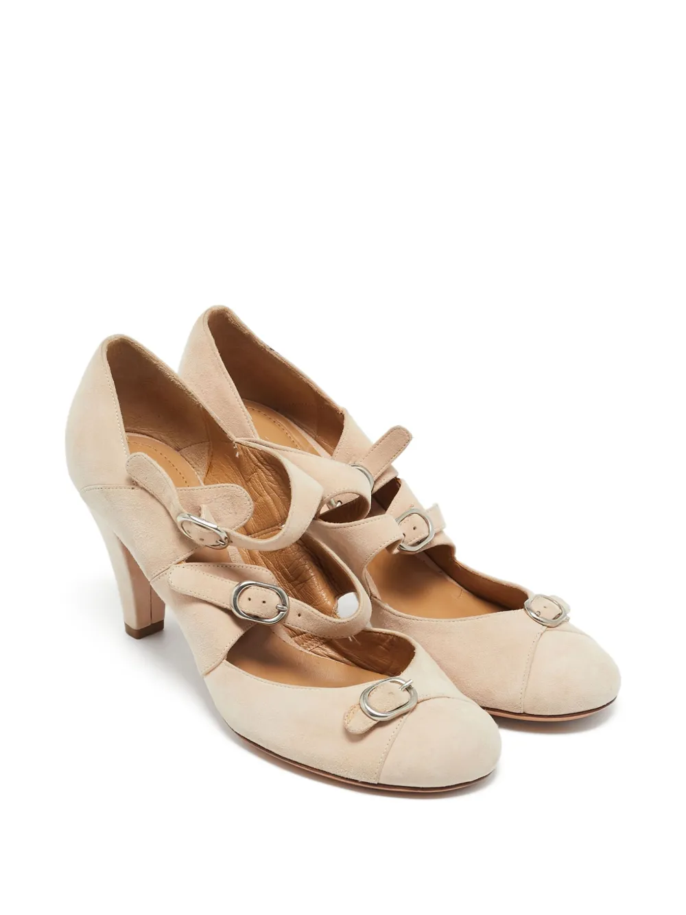 Chloé Pre-Owned escarpins en daim 80 mm | Image 2