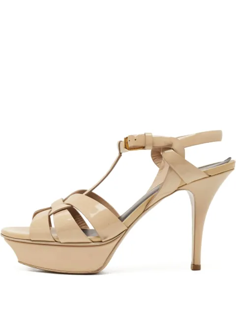 Saint Laurent Pre-Owned 110mm Tribute sandals 