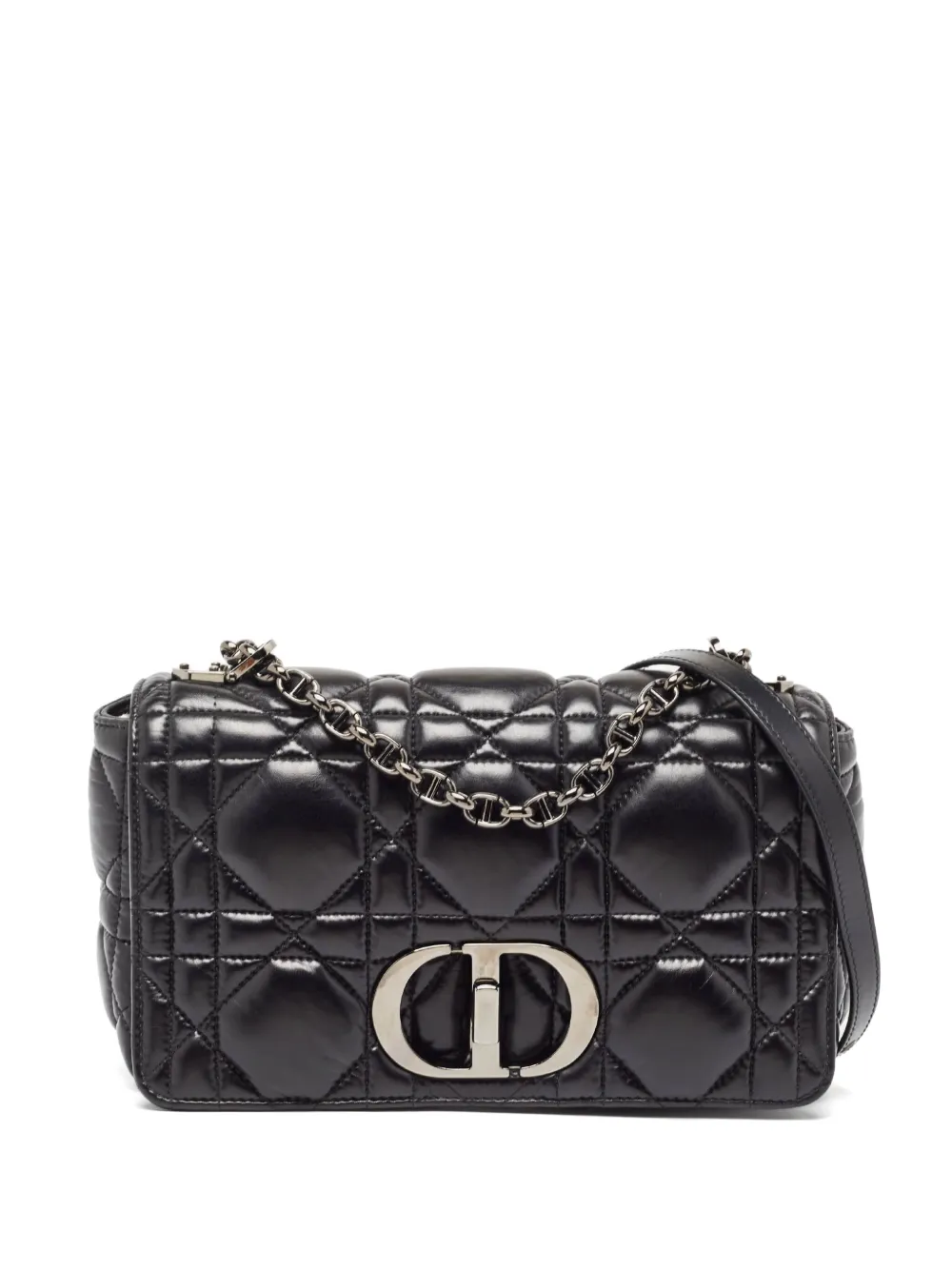 Christian Dior Pre-Owned カナージュ ショルダーバッグ - ブラック Christian Dior Pre-Owned カナージュ ショルダーバッグ - ブラック