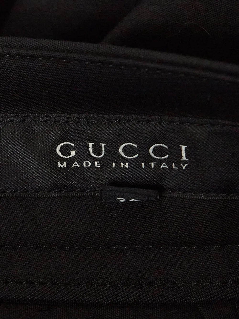 Gucci Pre-Owned Pantaloni con zip | Pantaloni Pre-owned | Image 3