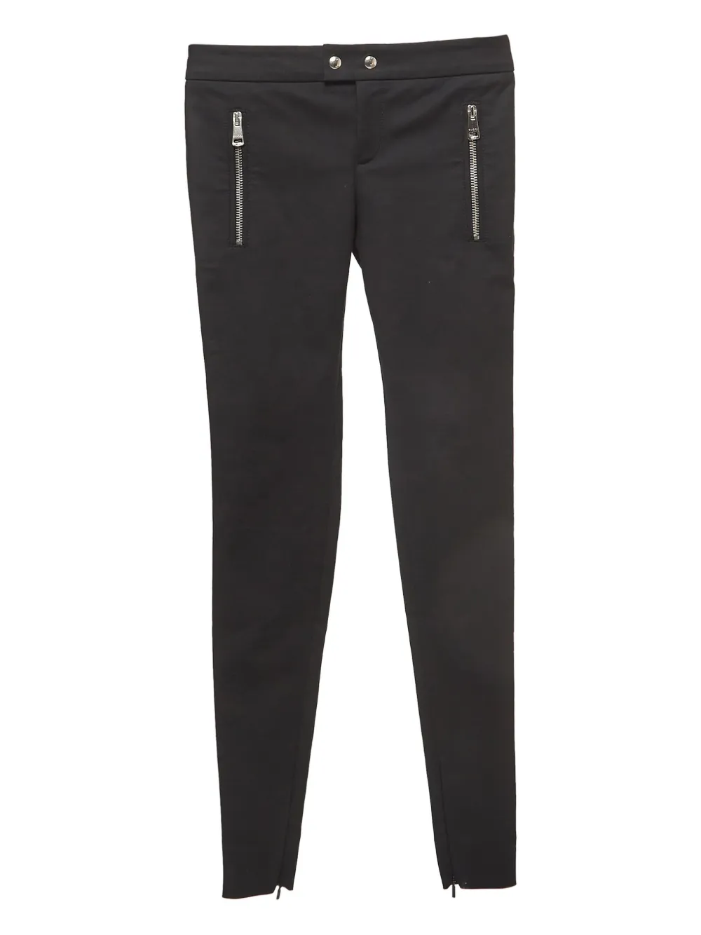 Gucci Pre-Owned zipper-pocket trousers | Black | Image 1