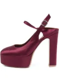 Malone Souliers pre-owned 140mm platform pumps - Red