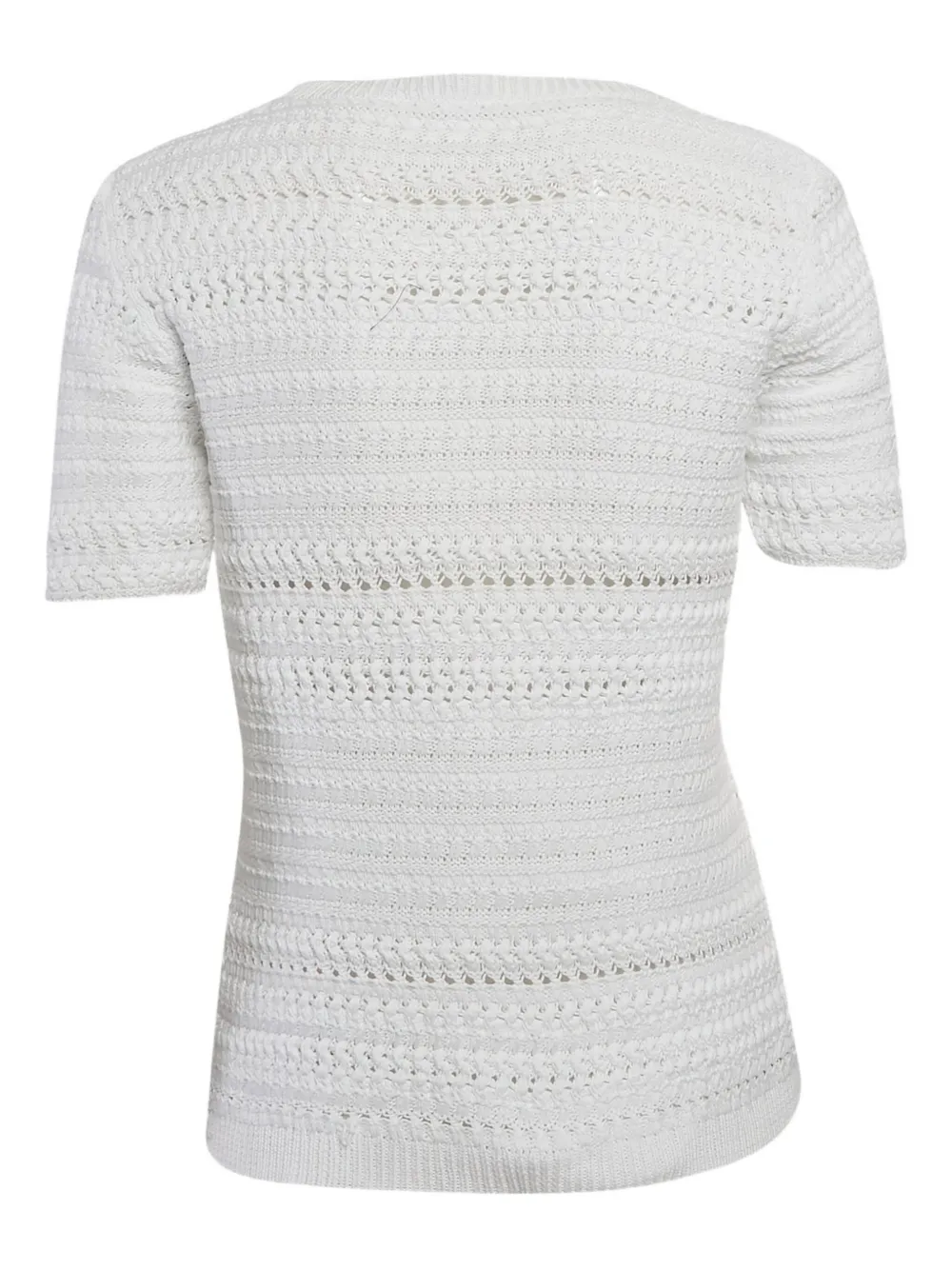 Miu Miu Pre-Owned knitted-pattern top | ニットトップス | Image 2