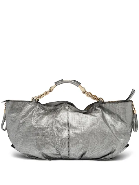 Escada Pre-Owned metallic tote bag