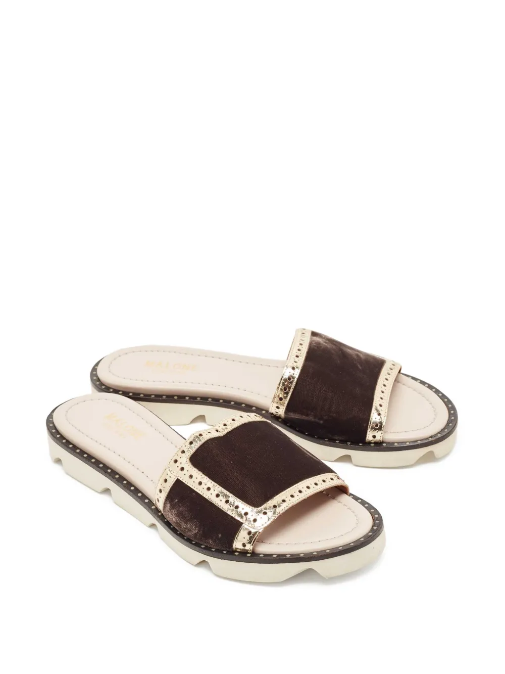 Malone Souliers pre-owned perforated-detail sandals | Image 2