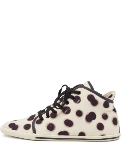 Marc Jacobs Pre-owned polka-dot high-top sneakers