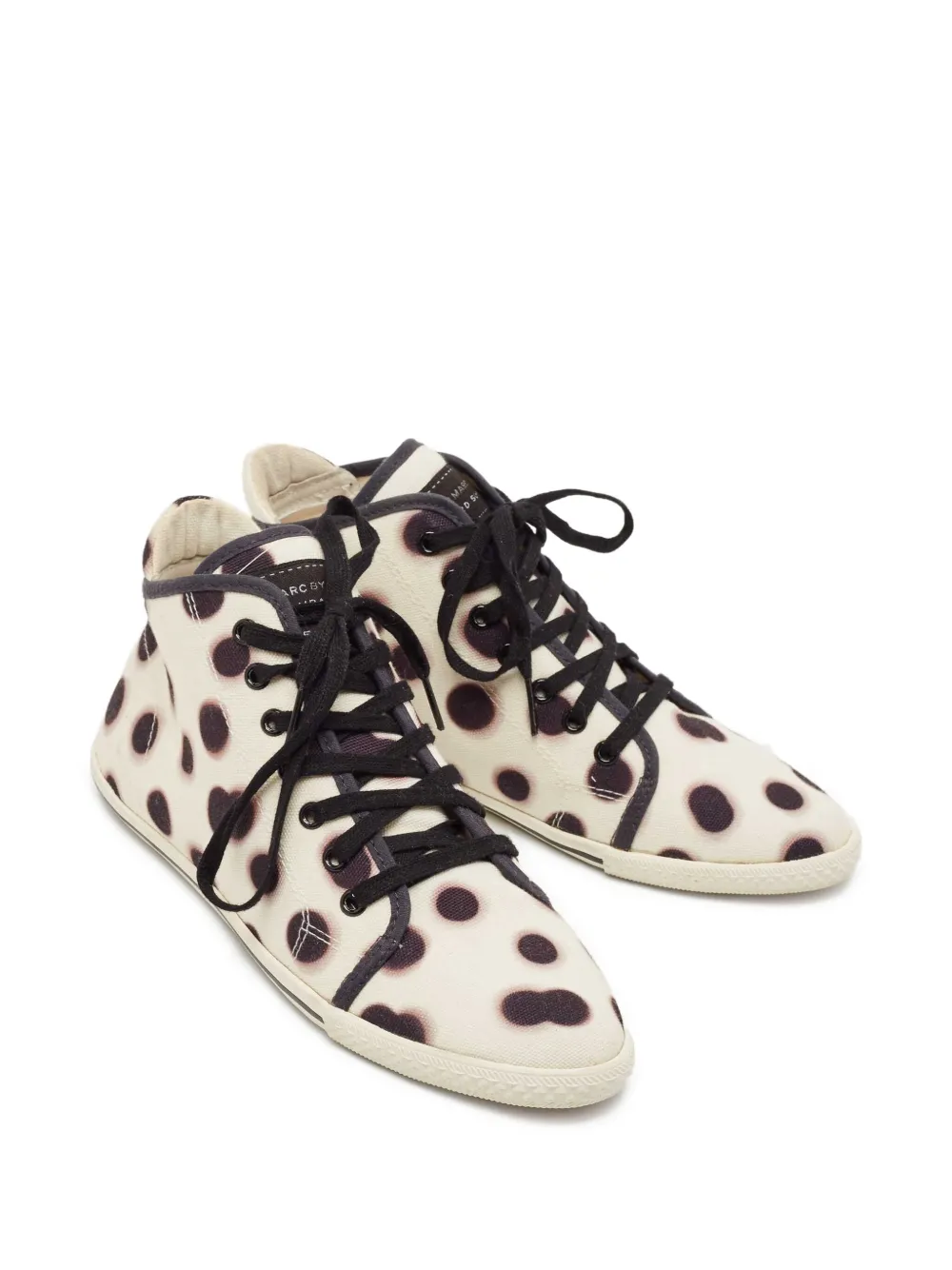 Marc Jacobs Pre-owned polka-dot high-top sneakers | Image 2