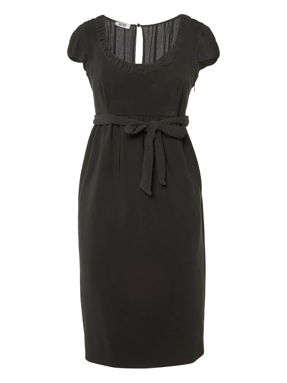 Moschino Pre-Owned cap-sleeve midi dress | Black | Image 1