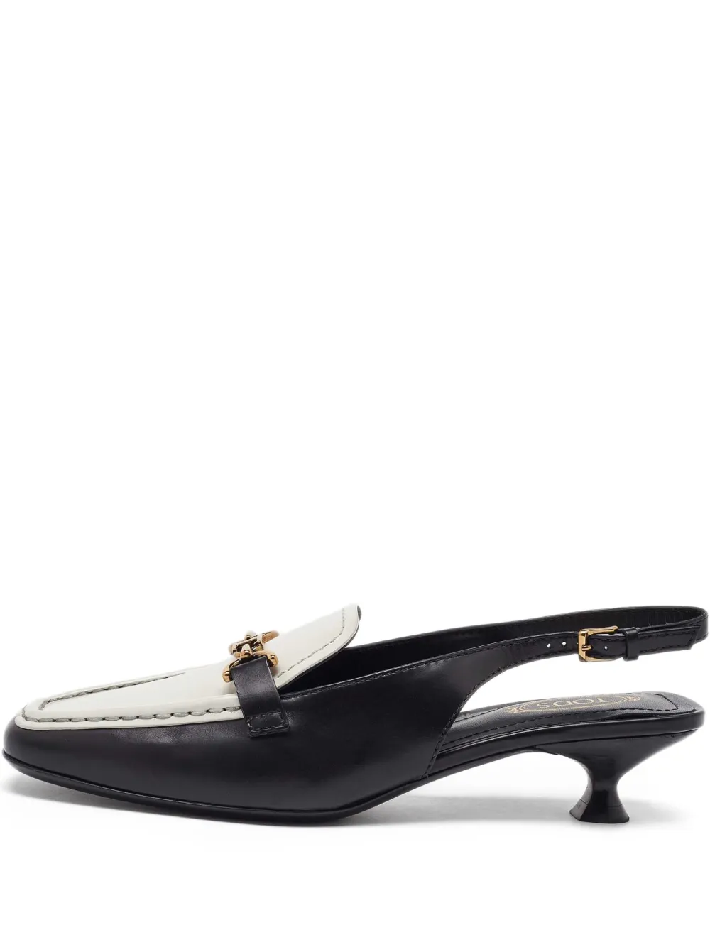 Tod's Vintage slingback loafer pumps | Black | Image 1