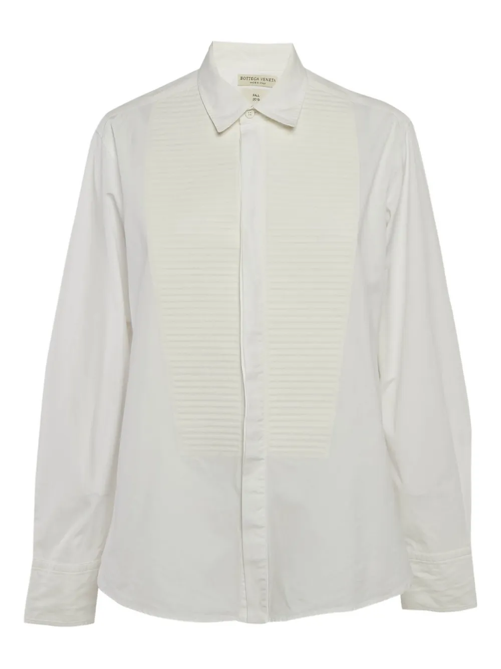 2019 panel-detail tailored shirt